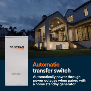 Generac 200 Amp SPD Protected SE Automatic Transfer Switch