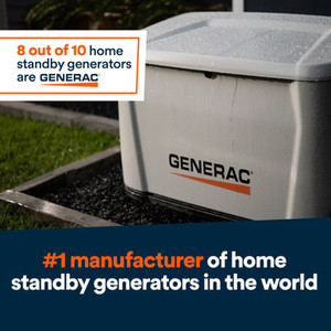 NEW Generac Next Gen 22kW Generator + 200A Transfer Switch