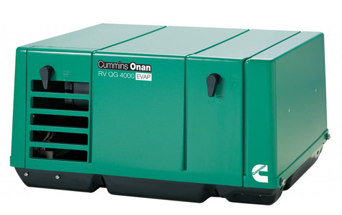 The Onan 4000 Generator RV QG 4000. Meets U.S. Park Service Noise Specs. EPA/CARB Compliant in all 50 States.