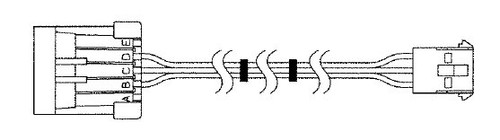 Cummins Onan 10 Ft Remote Panel Harness RV QD | 338-3490-01