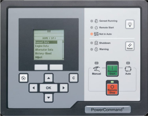 Can be used to monitor generator set performance as well as perform basic generator set control and configuration.