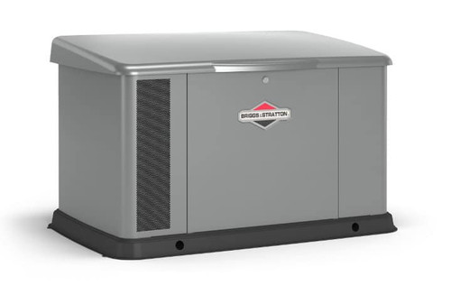 20kW Briggs and Stratton 40625 Home Standby Generator with Symphony II Power Management 150-Amp ATS Front Left View