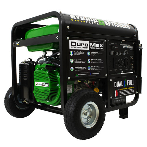 DuroMax 11500 Watt Generator Dual Fuel Electric Start XP11500EH