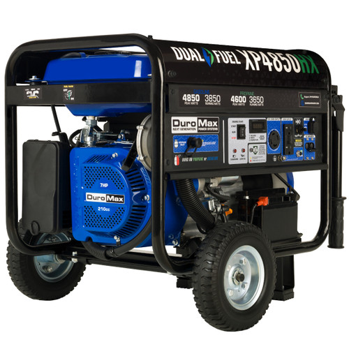 DuroMax 4850 Dual Fuel Hybrid Generator with CO Alert and Electric Start XP4850HX