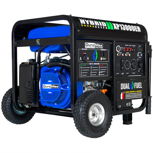 DuroMax XP13000EH Dual Fuel Electric Start Generator 10500 Watts / Max 13000 Watts