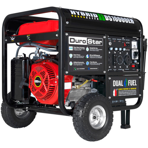 DuroStar 10000 Watt Generator Dual Fuel Electric Start DS10000EH