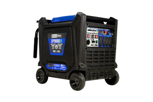 DuroMax 9000 Watt Inverter Generator—120/240-Volt + Remote Start & Dual Fuel Capability