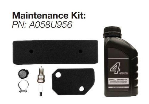 Cummins Onan P4500i Maintenance Kit with Engine Oil, Air Filter, and Spark Plug