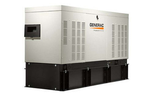 Generac Protector 30kW Diesel Generator 120/240-Volt 3-Phase with Extended Run Tank