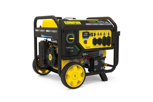 Champion 8500 Watt Generator Dual Fuel with Electric Start and CO Shield