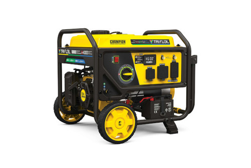 Champion 4000 Generator Tri Fuel Portable + CO Shield