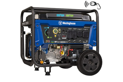 Westinghouse 9500 Watt Dual Fuel Generator with Automatic Carbon Monoxide Shutoff