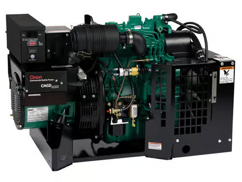 Cummins Onan 7500 Watt Diesel Commercial Generator 7.5KHDKAL-1