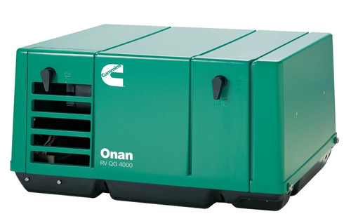 An Onan 4000i Generator RV QG 4000i. Inverter Generator. Quiet— Meets U.S. Park Service Noise Specs. EPA/CARB Compliant