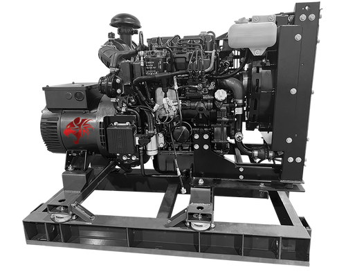Wildcat Frontier 10kW Diesel Generator Open Skid Design for Standby, Prime, or Continuous Power Applications