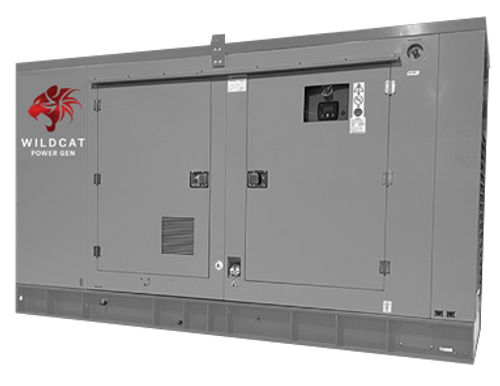 WildCat Sentinel 40kW Generator Single Phase With Optional Cat-5 Hurricane Rated Steel Enclosure 