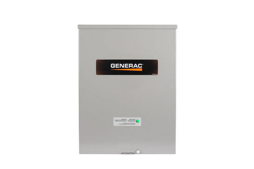 Generac 100-Amp Automatic Transfer Switch with Surge Protection Device. Service Rated, NEMA 3R, Single Phase 120/240 Volts.