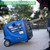 DuroMax 4500 Generator Transports Easily on Solid Wheels with the extendable handle.