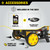 Champion Generator 7500 Dual Fuel Includes Accessories with Engine Oil, LP Hose with Regulator, and Never Flat Wheel Kit
