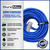 DuroMax XPX10050C 10 Gauge Extension Cord Feature List: Flexible and Durable in Temperature Extremes, 100% Copper Wire, Chemical and Oil Resistant, Blue Light Triple Tap Receptacle End.