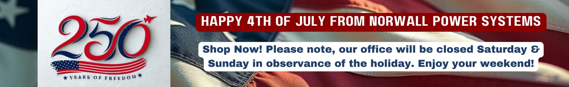 4th of July Banner.