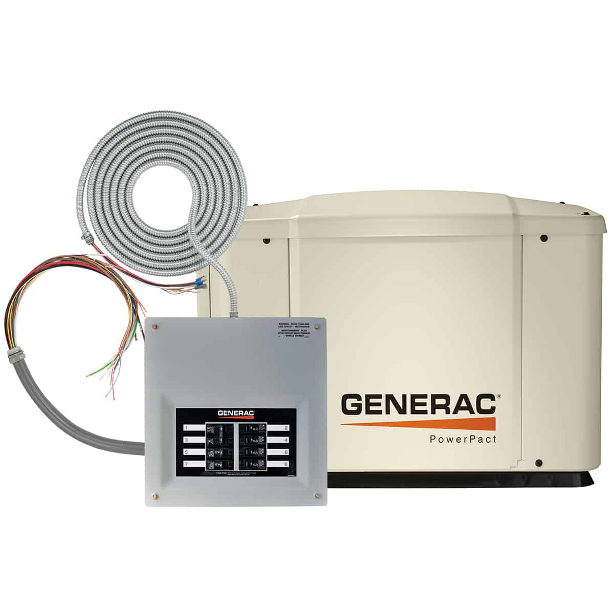 Norwall—Generac PowerPact 6518—7kW Standby Generator & ATS—Free