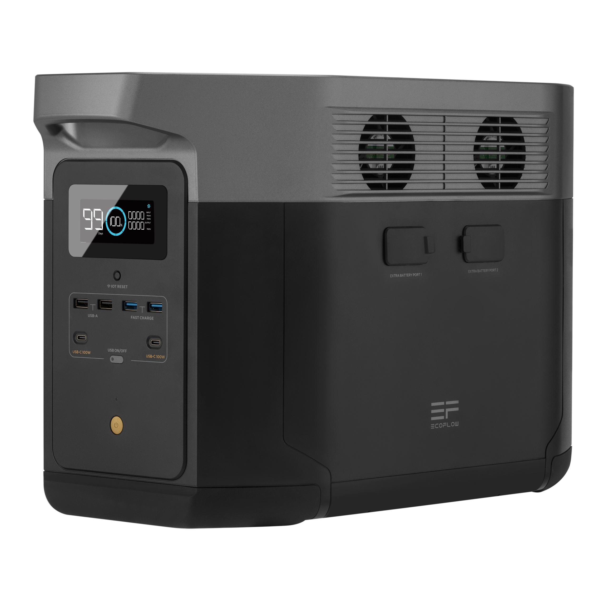 定番 2000 Max Delta EcoFlow Portable Norwall | Station Power 発電機・ポータブル電源