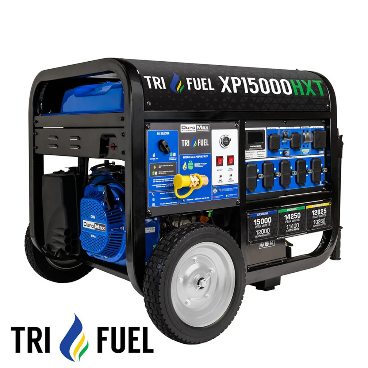 DuroMax Tri Fuel Generator 15000 Watt Remote Start | Norwall