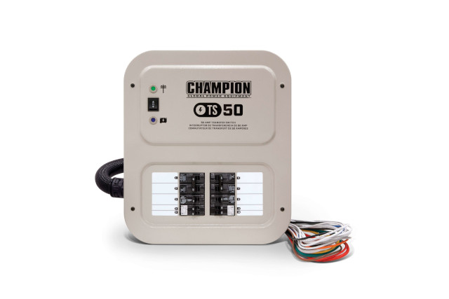 Champion 30-Amp Manual Transfer Switch Champion 30-Amp Manual Transfer Switch