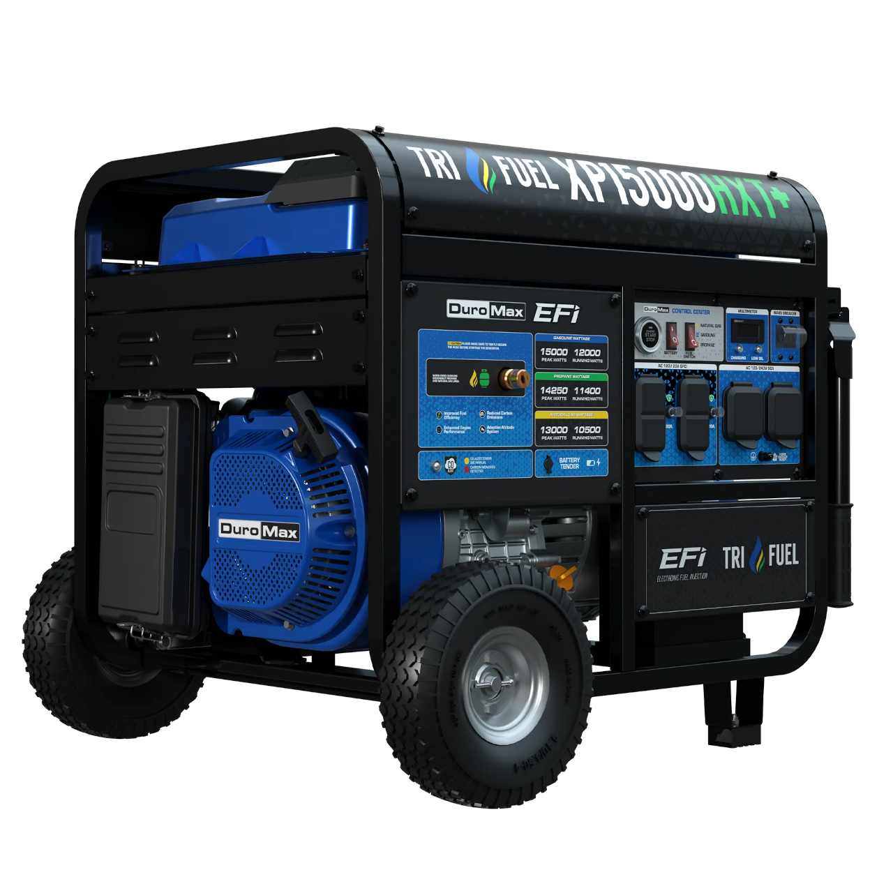 DuroMax 15000 Watt Generator Tri Fuel Remote Start CARB