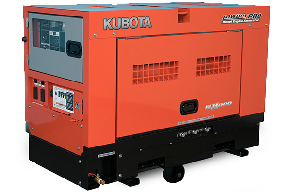 Kubota Lowboy Pro GL14000 Portable Diesel Generator