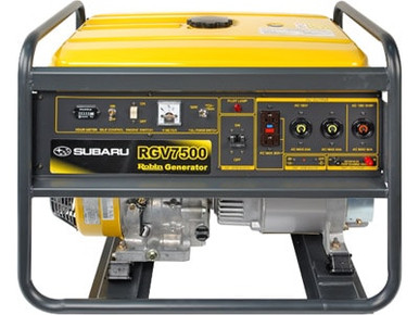 RGV7500 Subaru Robin Portable Generator - Norwall PowerSystems