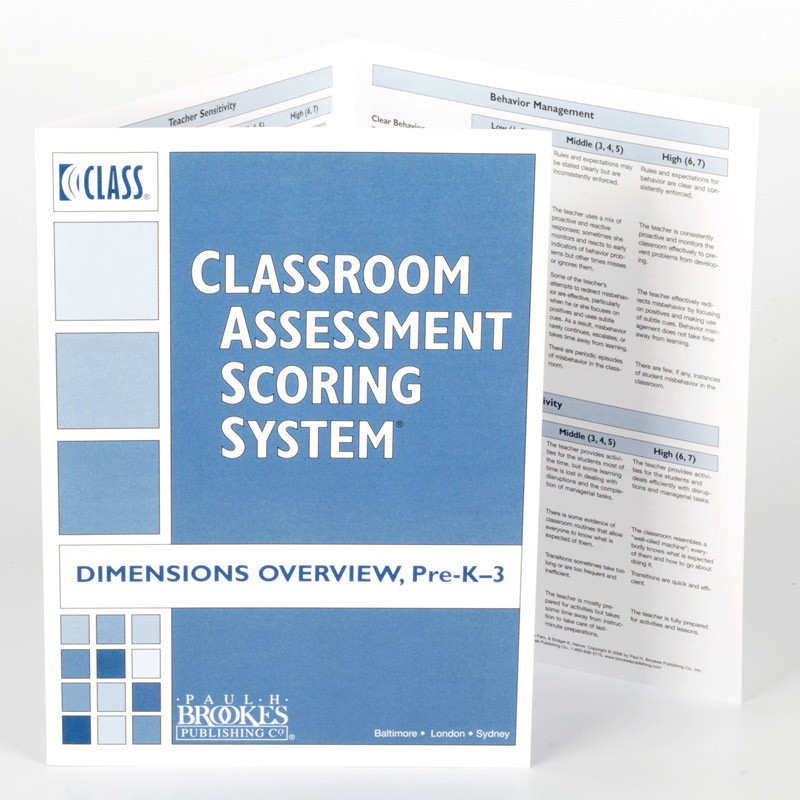 CLASS Dimensions Overview - Teachstone Store