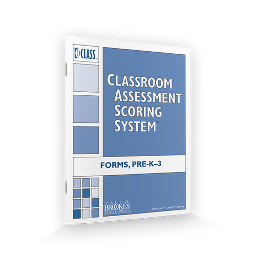 Classroom Assessment Scoring System Score Sheet graphic
