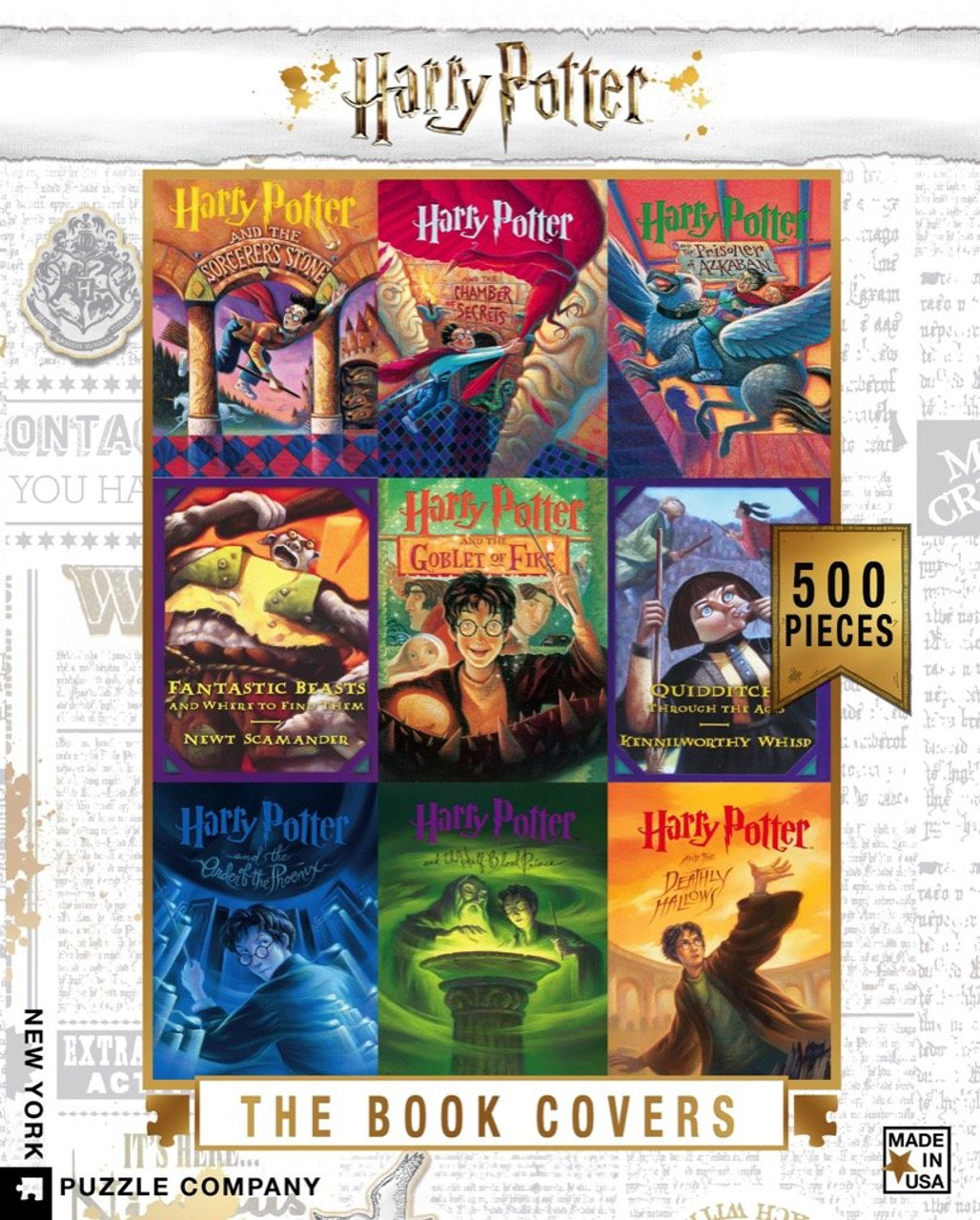 The Book Covers Collage  - Harry Potter - 500 Pcs