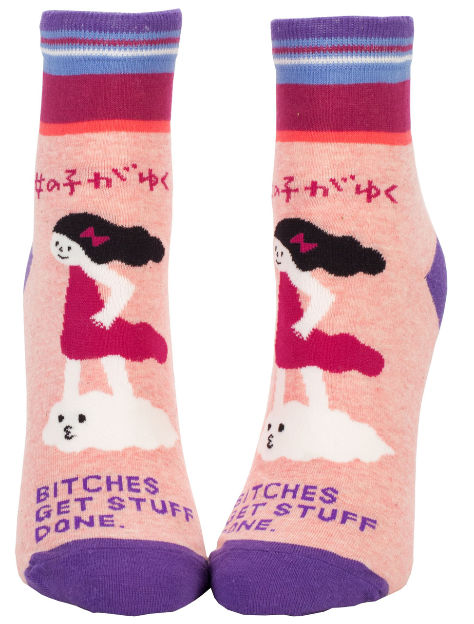 Bitches Get Stuff Done - Women's Ankle Socks