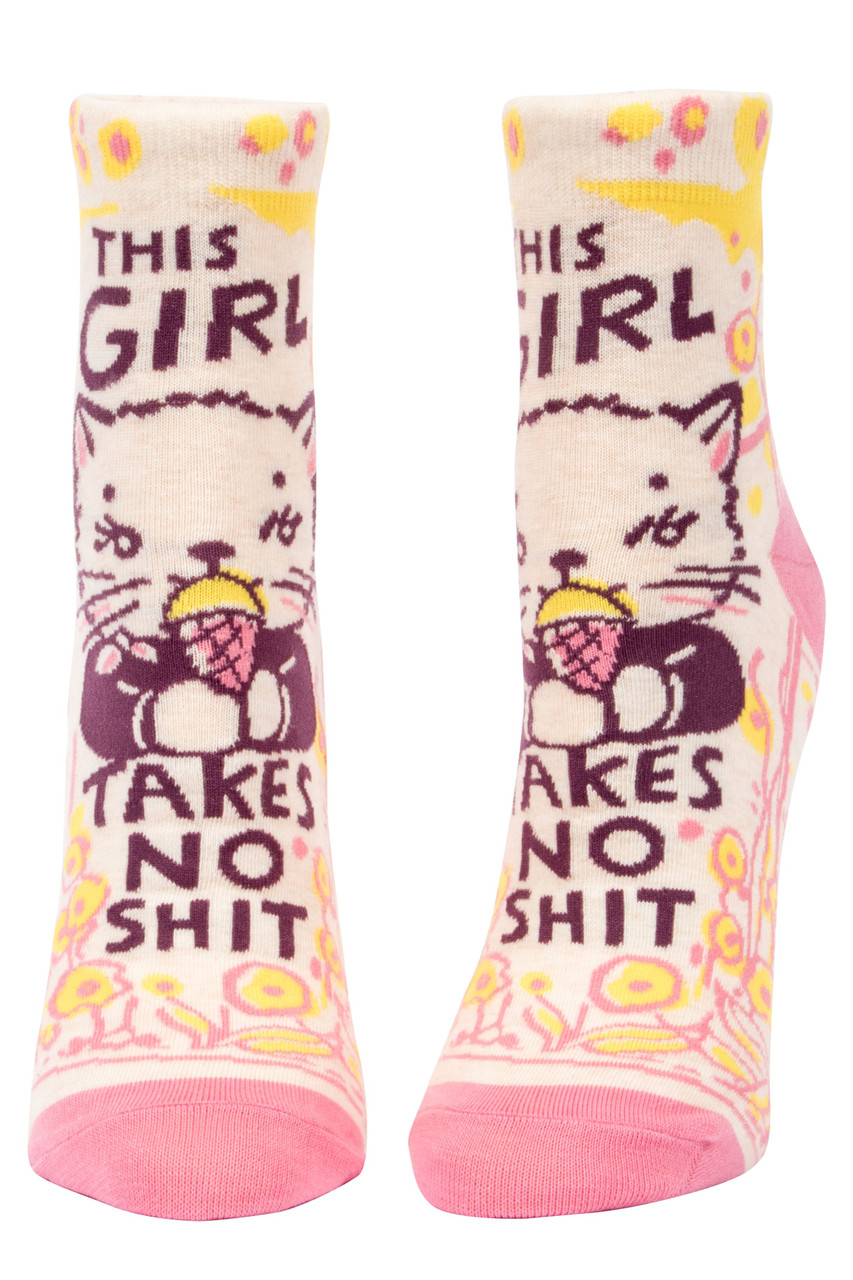 Girl Takes no Shit - Women's Ankle Socks