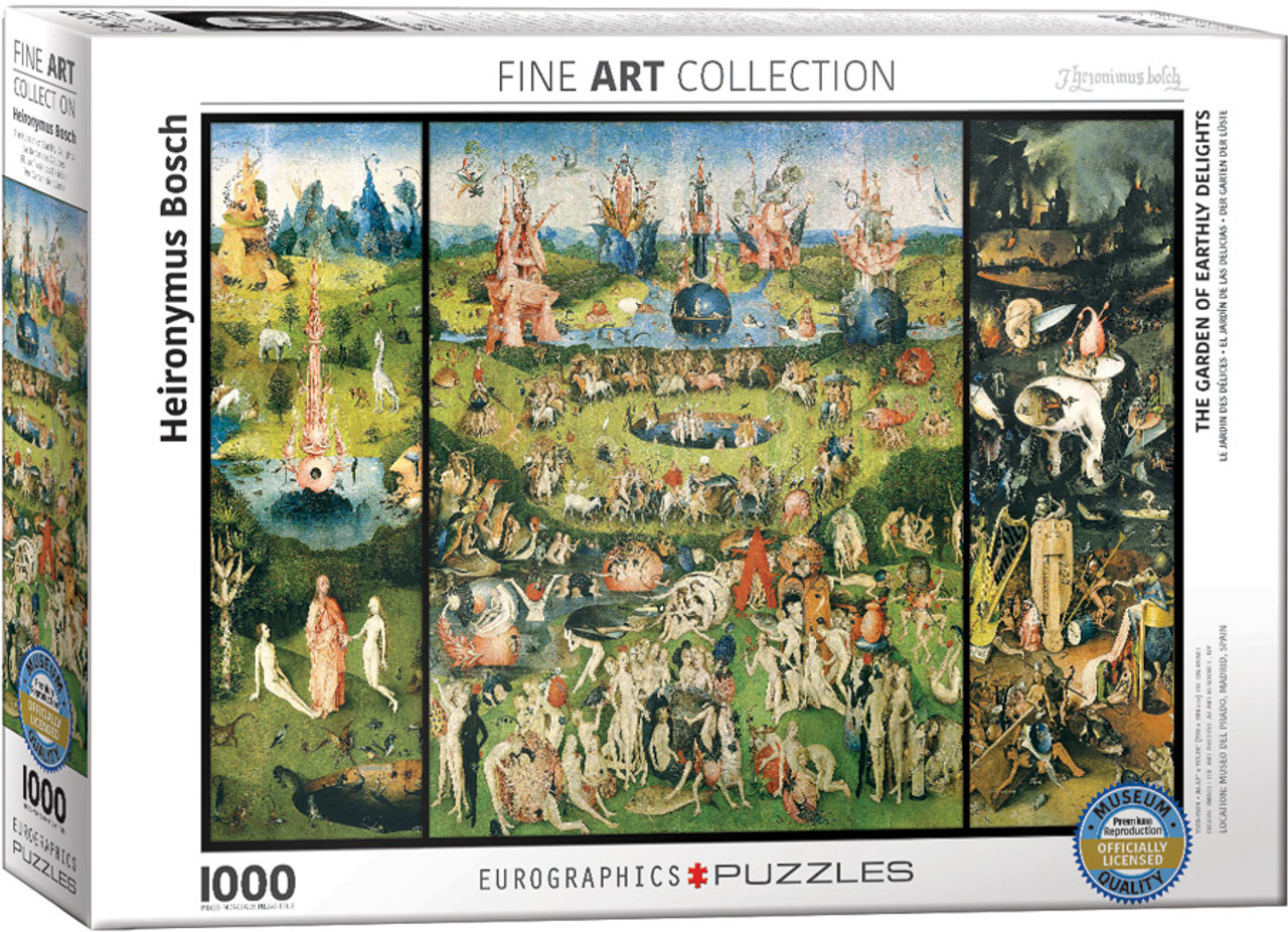 THE GARDEN OF EARTHLY DELIGHTS - Eurographics - 1000 PC