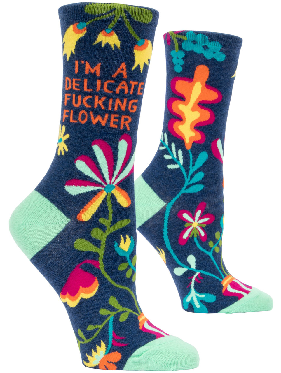 Delicate Flower - Women's Crew Socks