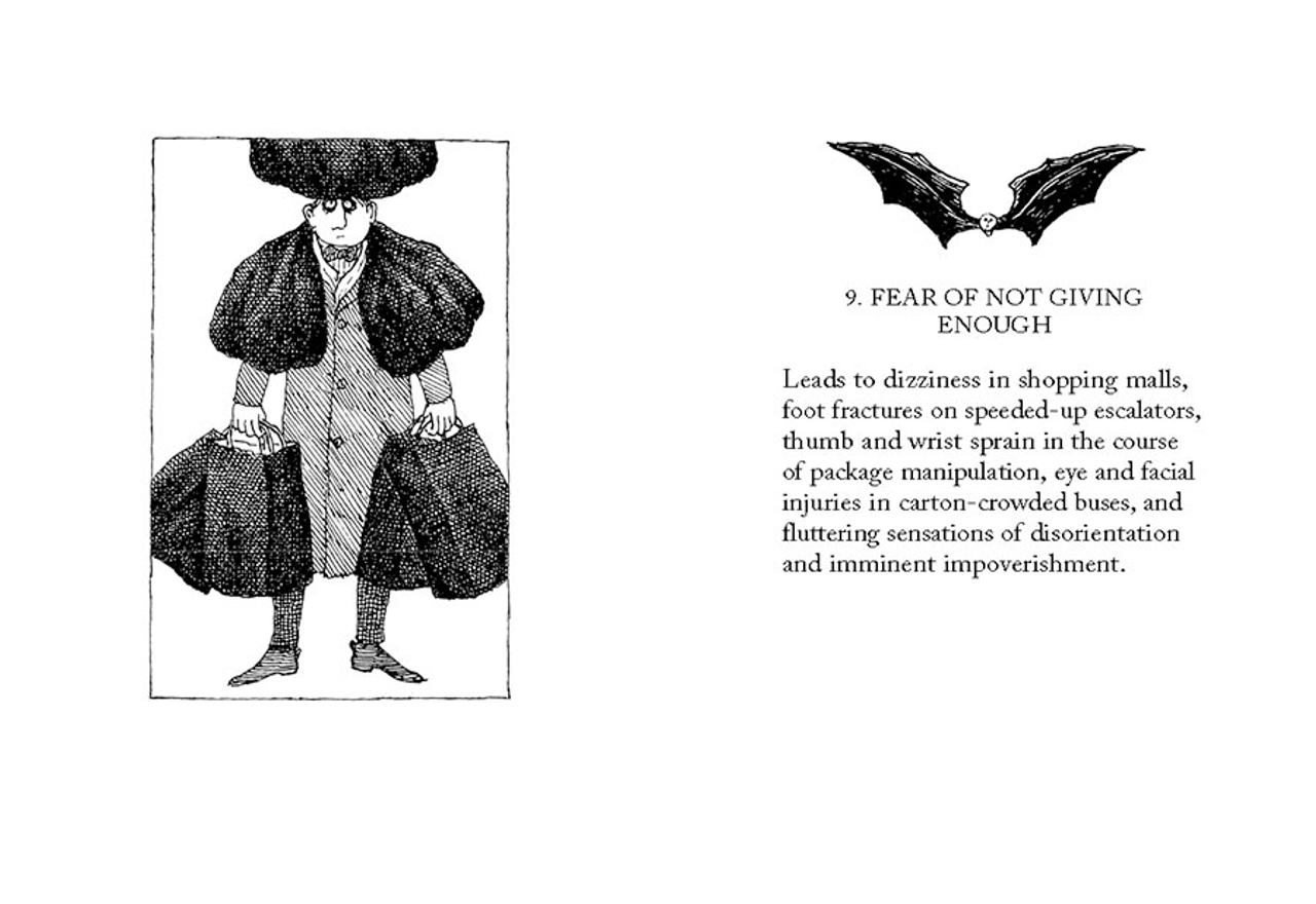 Twelve Terrors of Christmas by John Updike & Edward Gorey