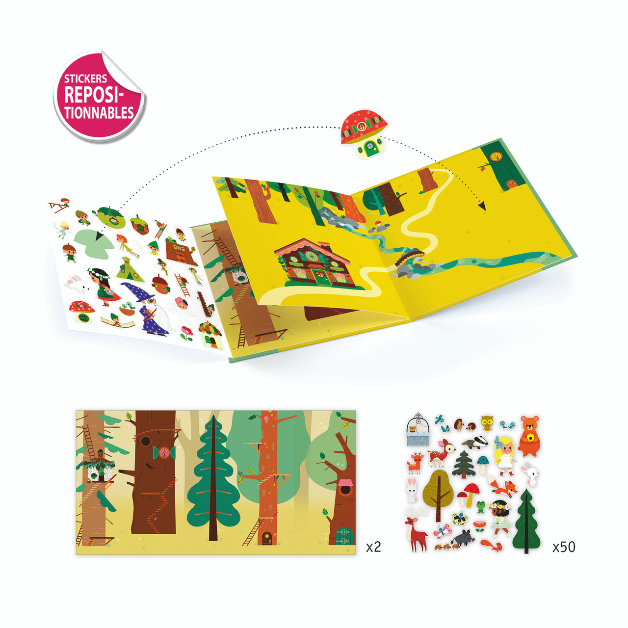 Magical Forest Sticker Stories