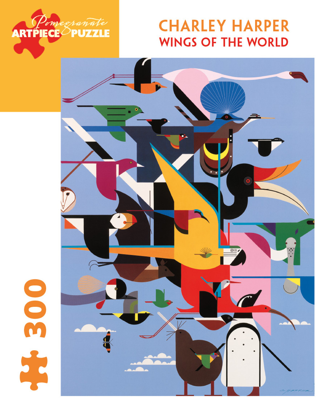 Wings of the World, Charley Harper - 300 pcs