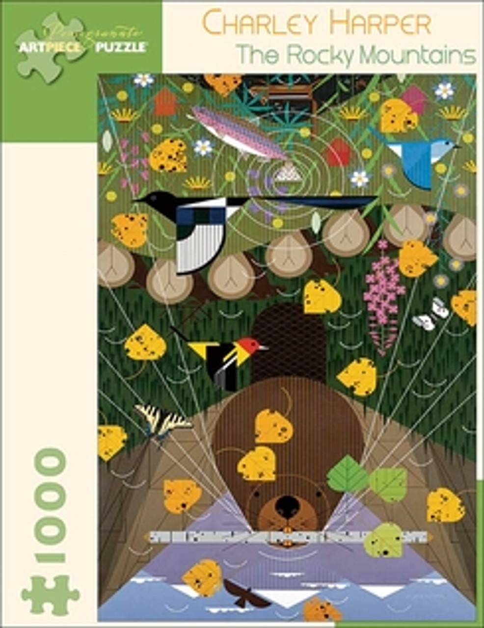 The Rocky Mountains, Charley Harper, 1000 pcs