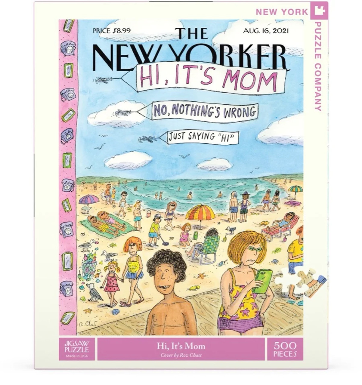 HI, IT'S MOM - 500 PIECES - NEW YORK PUZZLE CO