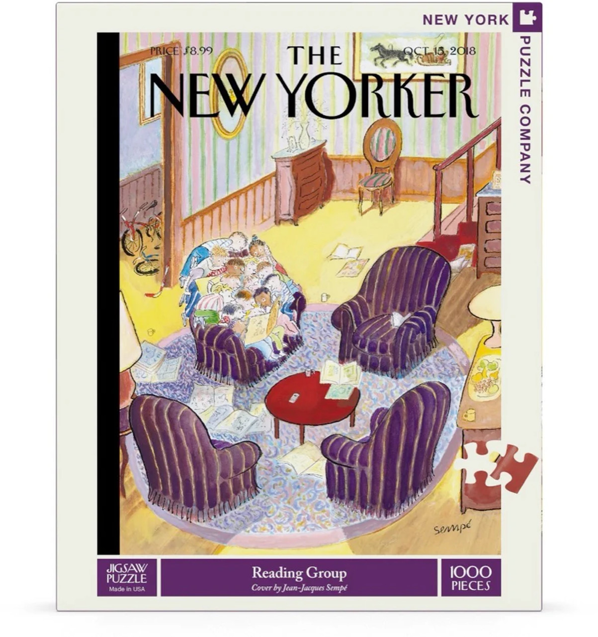 READING GROUP - 1000 PIECES - NEW YORK PUZZLE CO