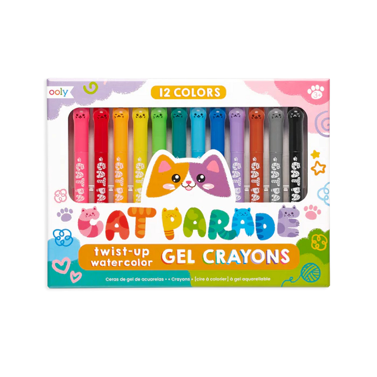 Cat Parade Gel Crayons - OOLY