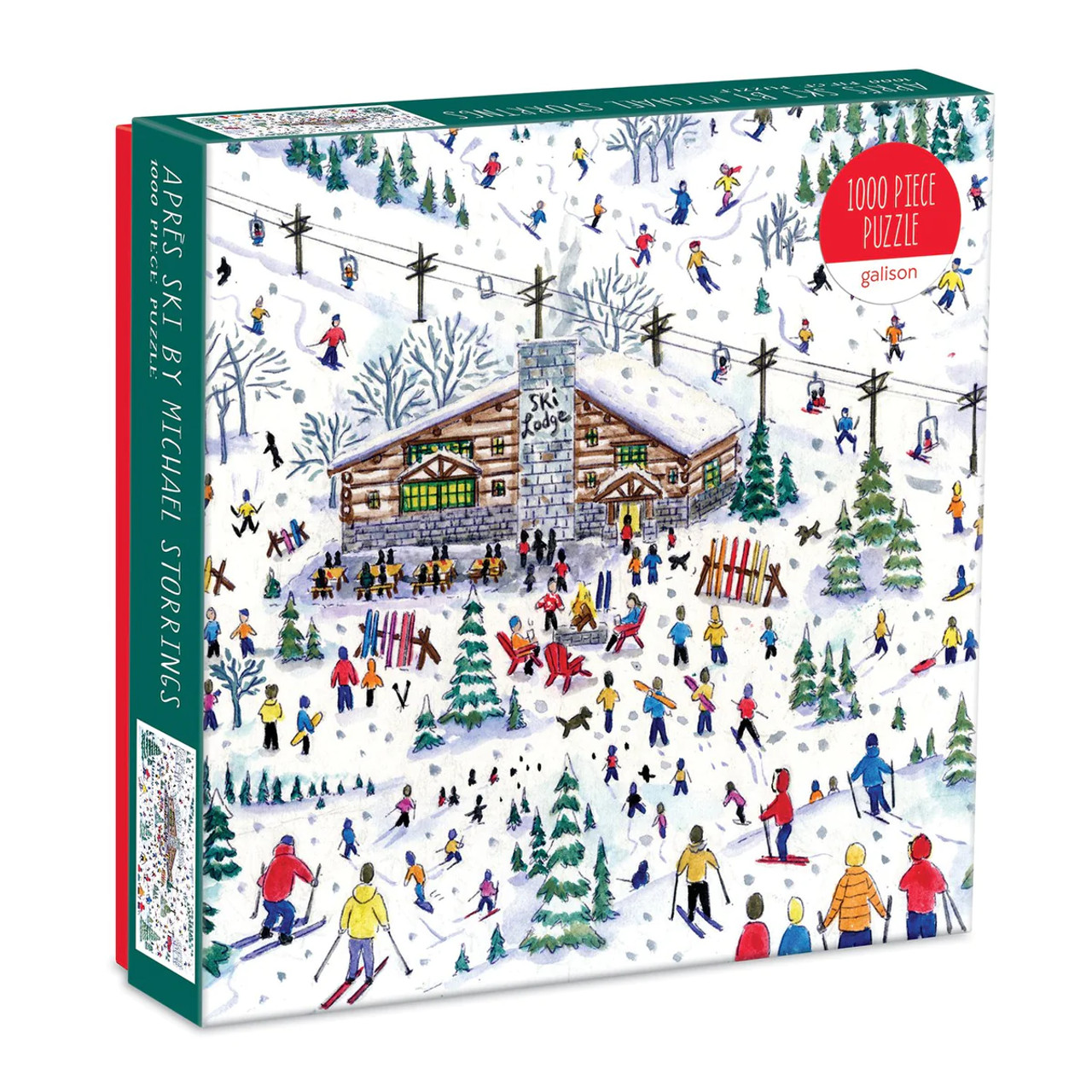 Michael Storrings Apres Ski 1000 Piece Jigsaw Puzzle