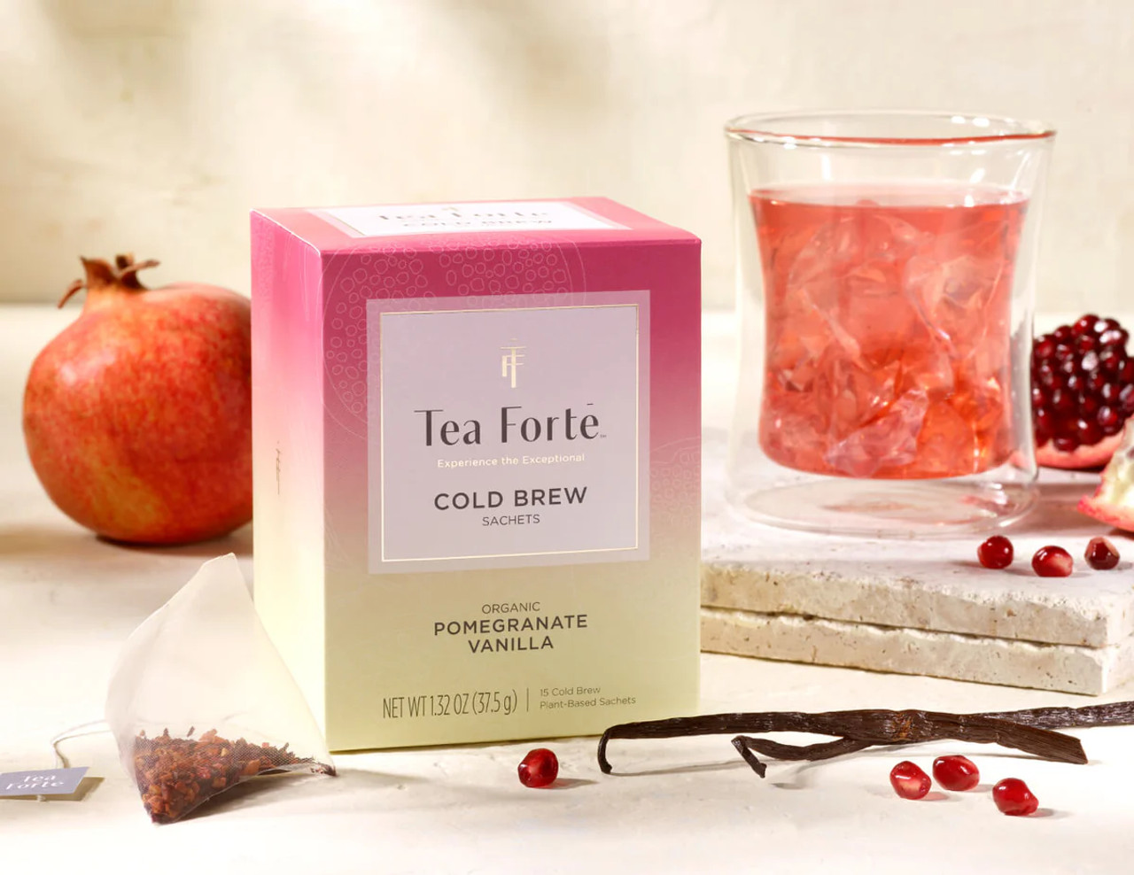 COLD BREW POMEGRANATE VANILLA - TEA FORTE