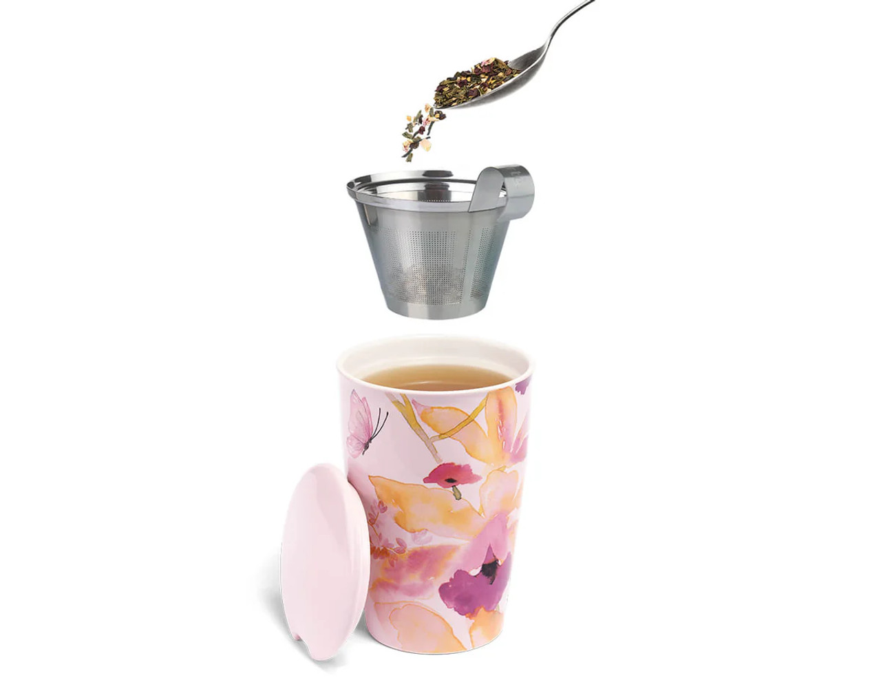 KATI® STEEPING CUP & INFUSER MARIPOSA - TEA FORTE