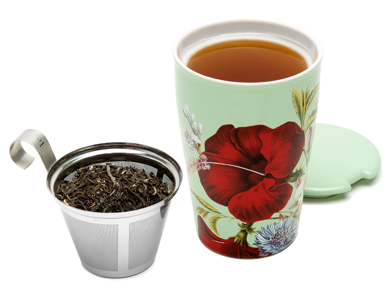 Tea Forte Kati Fleur Steeping Cup & Infuser